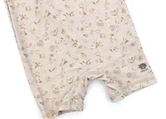 Wheat purple poppy flowers badedragt Cas UPF 40+